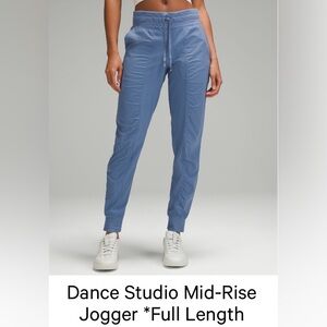 Lululemon Dance Studio Mid Rise Joggers
